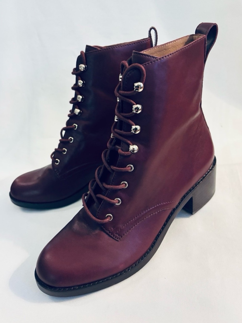 MADEWELL PATTI Lace Up Boots